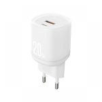 XO L144(EU) PD20W 1USB-A+1USB-C Fast White
